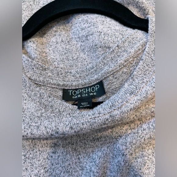 Topshop heather pink sweater dress - Picture 3 of 4